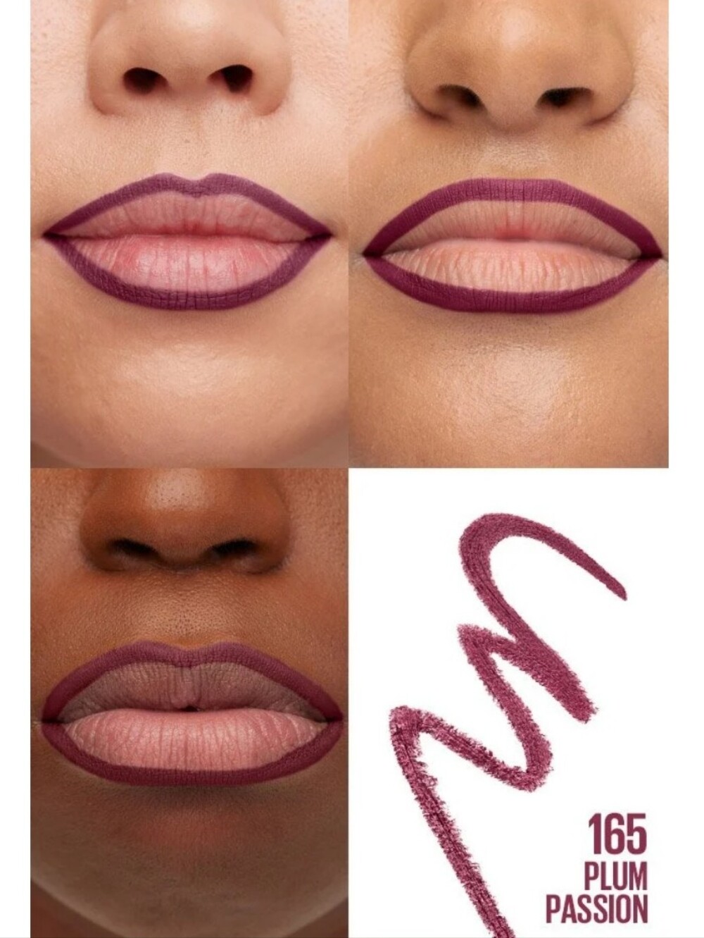 ⭐4/$15 Maybelline Color Sensational Shaping Lip Liner Plum Passion
